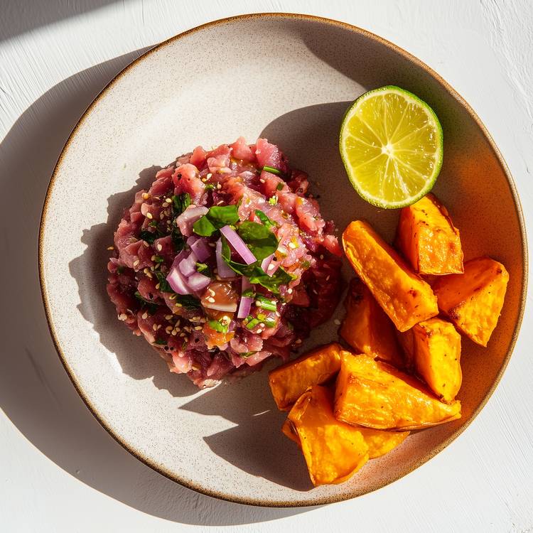 Le Tartare de boeuf thaï