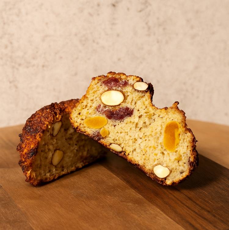 Le Pain sans gluten aux fruits