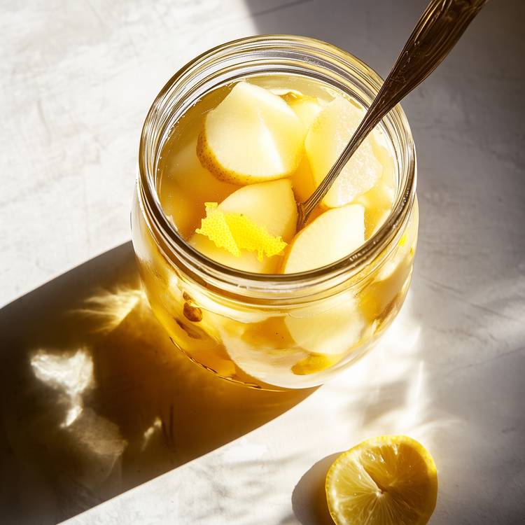 Le Rhum arrangé poire-citron