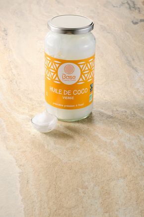 L'Huile de coco vierge  BIO