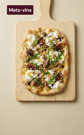 La Pinsa figues chèvre & miel