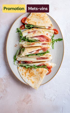 La Piadina Jambon Mozzarella