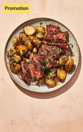 Le Faux filet pommes persillées
