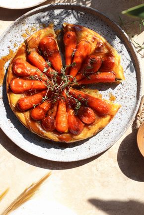 La Tarte Tatin aux carottes