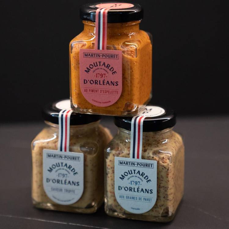 Le Coffret prestiges moutardes  "Martin Pouret" - 2