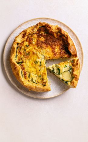 La Quiche pommes de terre courgette