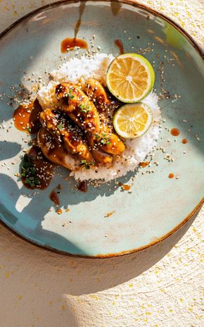 Les Aiguillettes de poulet façon teriyaki