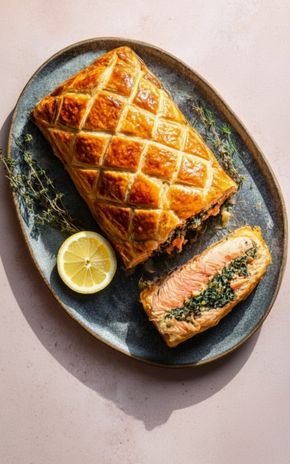 Le Saumon en croûte