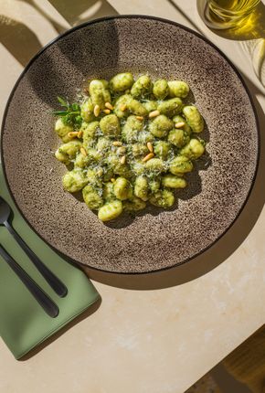 Les Gnocchis sauce basilic
