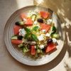La Salade orzo, concombre, pastèque & feta