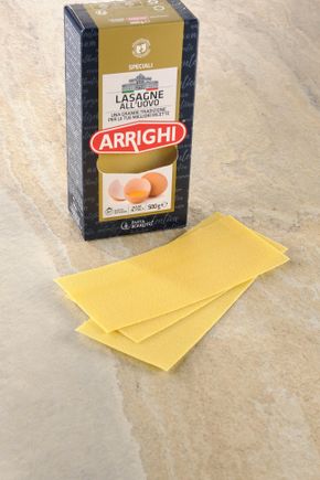 Les Pâtes de lasagne aux œufs