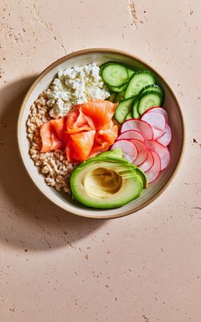 Le Bowl saumon fumé et cottage cheese