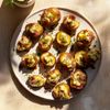 Les Pommes de terre farcies au bacon