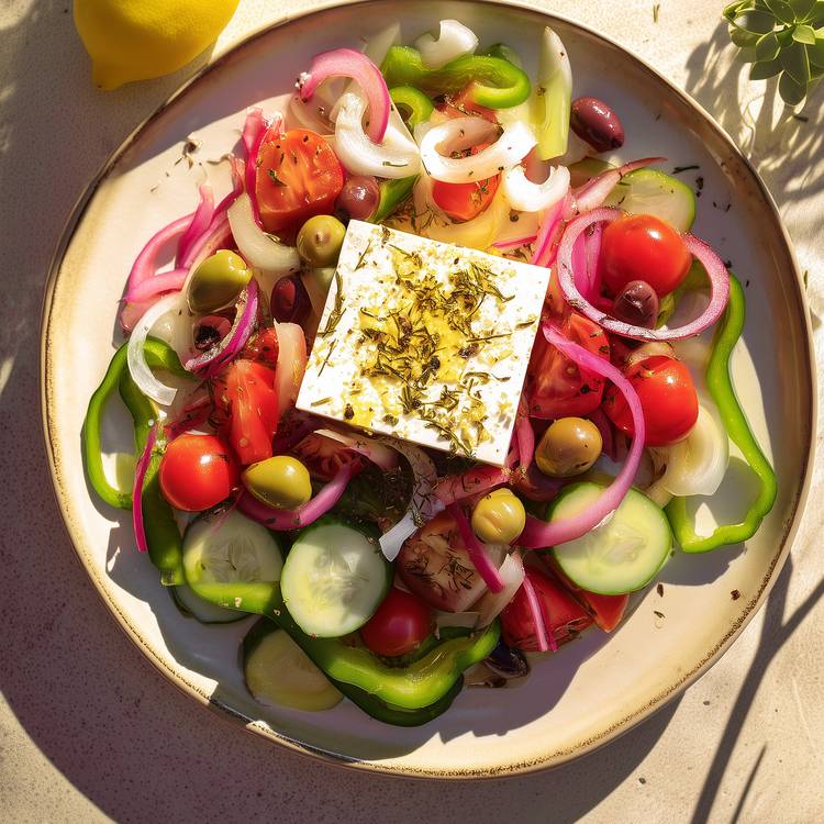 La Salade grecque revisitée