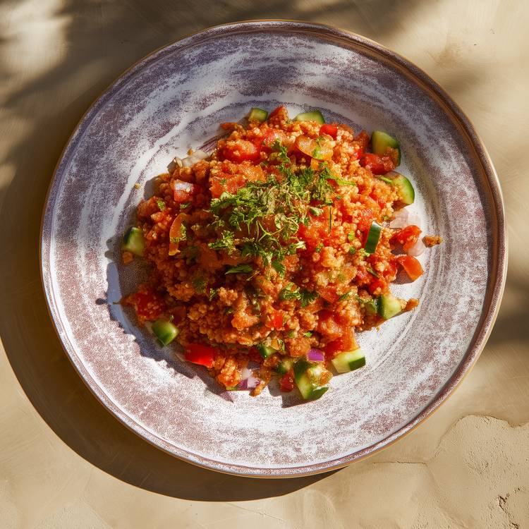 La Salade turque de boulgour