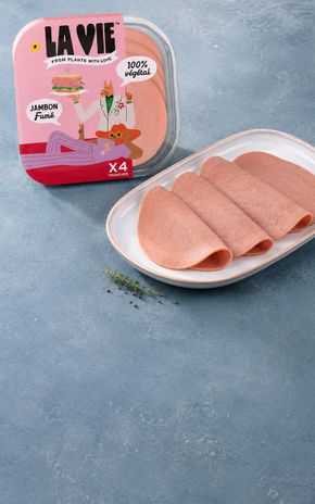 Le Jambon fumé vegan "La Vie"
