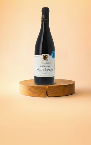 Le Vin rouge "Domaine Luyton Fleury" Saint Joseph AOP