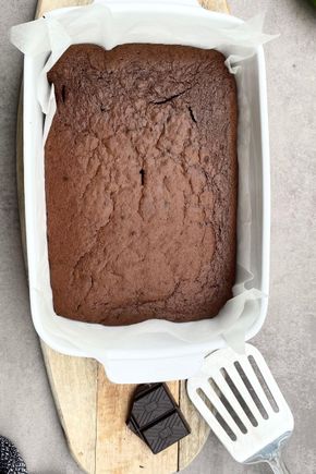 Le Gâteau au chocolat courgettes