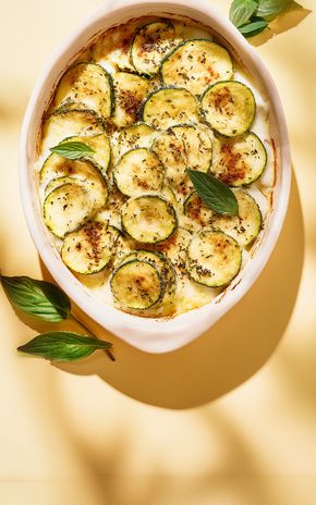 Le Gratin de courgette au chèvre