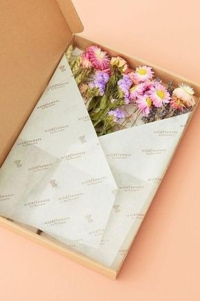 Les Fleurs séchées rose