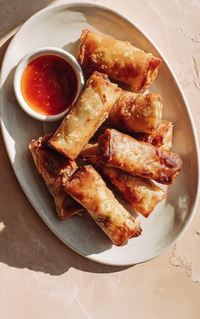 Les Nems de poulet au gingembre