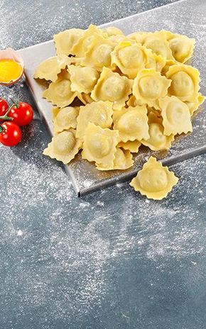 Les Ravioli tomate mozzarella