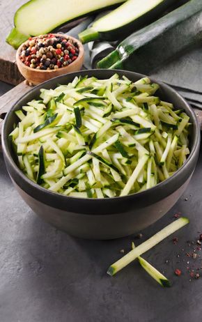 La Julienne de courgette