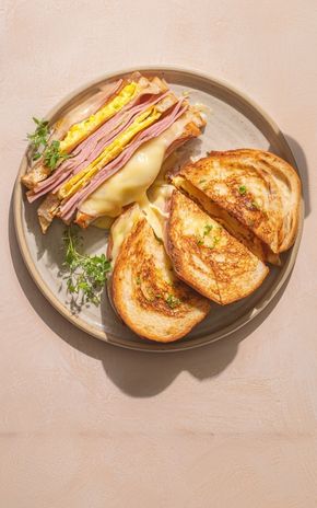 Le Sandwich omelette à la poêle