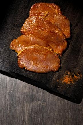 Les Tranches de lomo de porc au curry