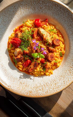 Orzo à l'espagnole