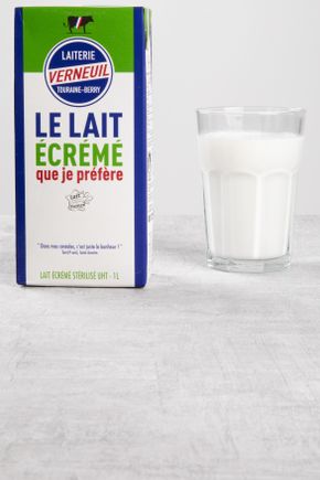 Le Lait écrémé UHT  "Verneuil"