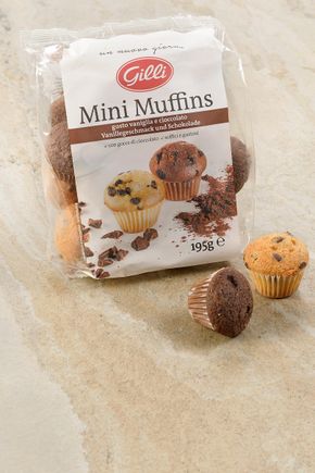 Les Mini muffins saveur vanille et chocolat