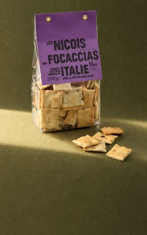 Les Mini-Focaccias aux olives de papi Armando