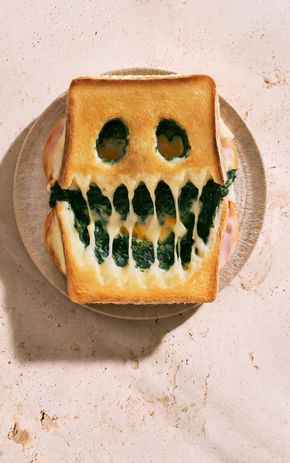 Le Croque-monsieur aux épinards