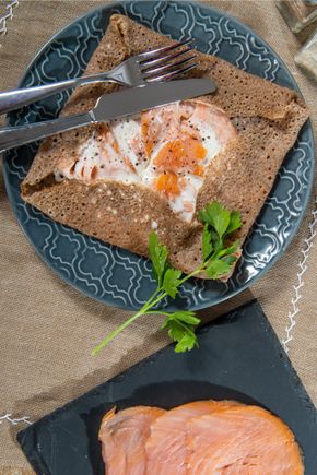 La Galette bretonne au saumon