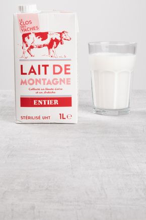 Le Lait de montagne entier UHT