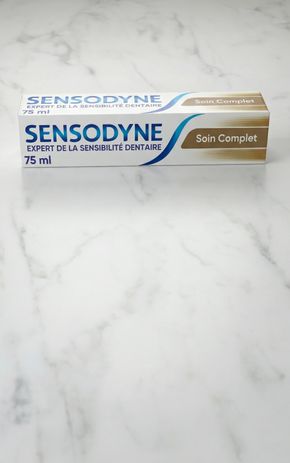 Le Dentifrice soin complet triple actions "Sensodyne"