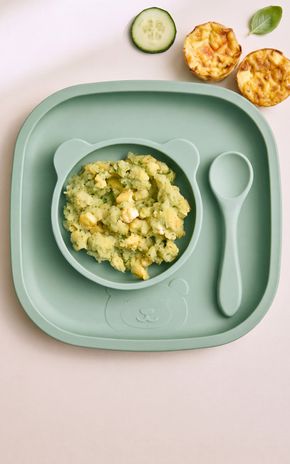 Le Flan de courgette à la feta - dès 9 mois