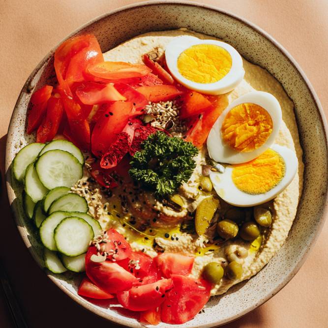 Le Houmous bowl protéiné