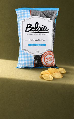 Les Chips artisanales au sel de l'Île de Ré