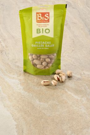 Les Pistaches grillées salées BIO