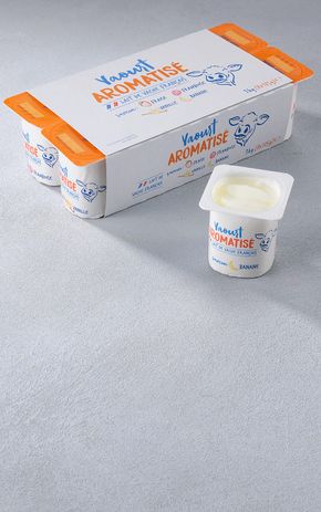 Les Yaourts aromatisés aux fruits