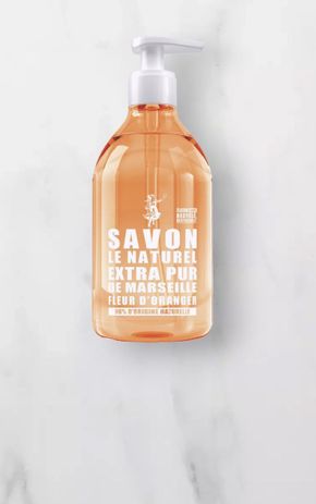 Le Savon liquide mains  au fleur d'oranger