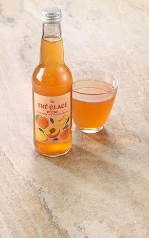 Le Thé glacé pêche