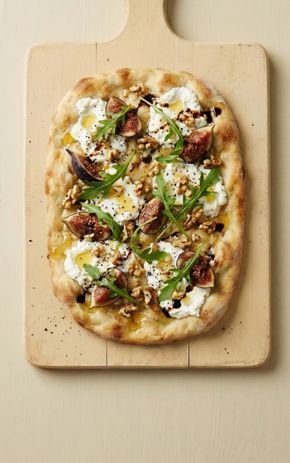 La Pinsa figues & chèvre