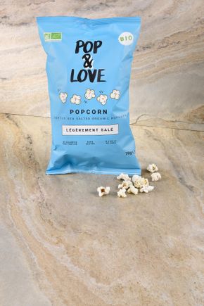 Le Pop Corn légèrement salé BIO