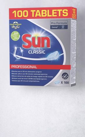 Les Pastilles professionnel pour lave-vaisselles " SUN"