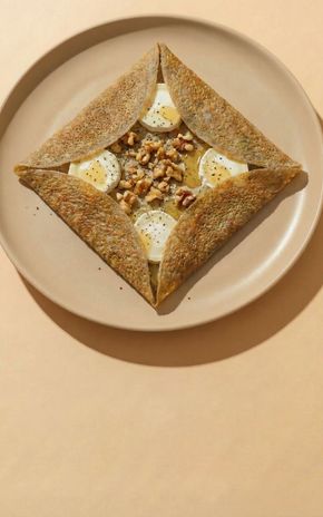 La Galette chèvre-miel et noix