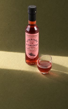 Le Vinaigre d'Orléans de vin rouge vieilli 12 mois "Martin Pouret"