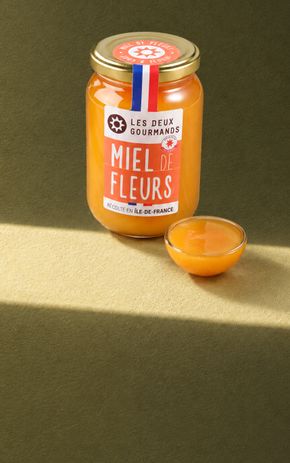 Le Miel de fleurs " Les Deux Gourmands"